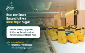 Book Luxury AC Banquet Halls in Navnit Nagar, Nagpur for Weddings